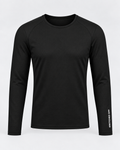 Men’s Long-Sleeve Performance Top — Black